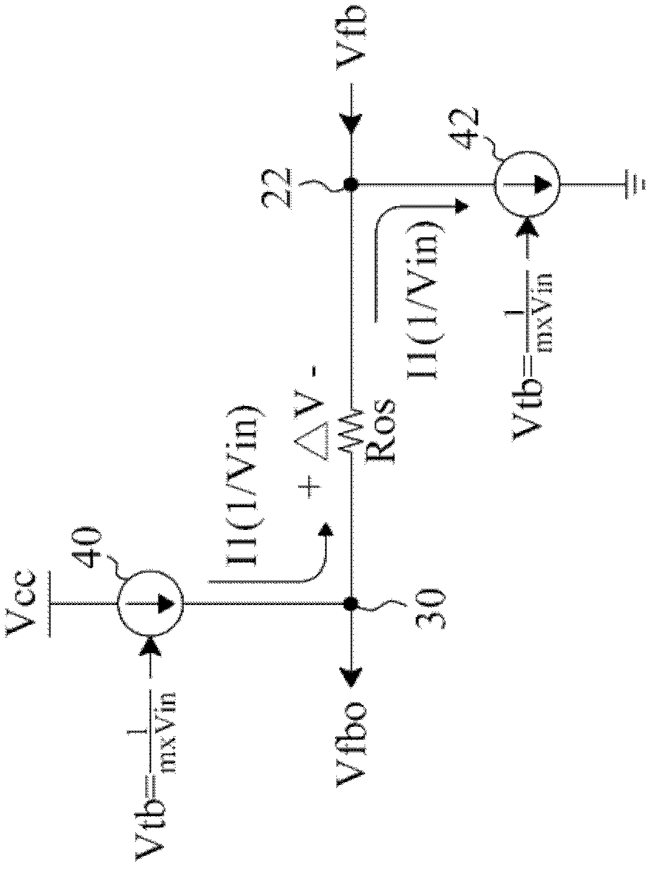 Tracking boost device used for power factor correction circuit and method