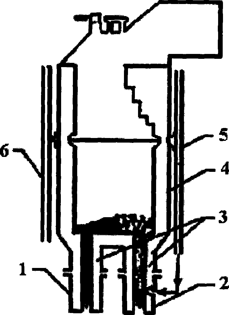 Method for improving RH vacuum furnace bottom groove life