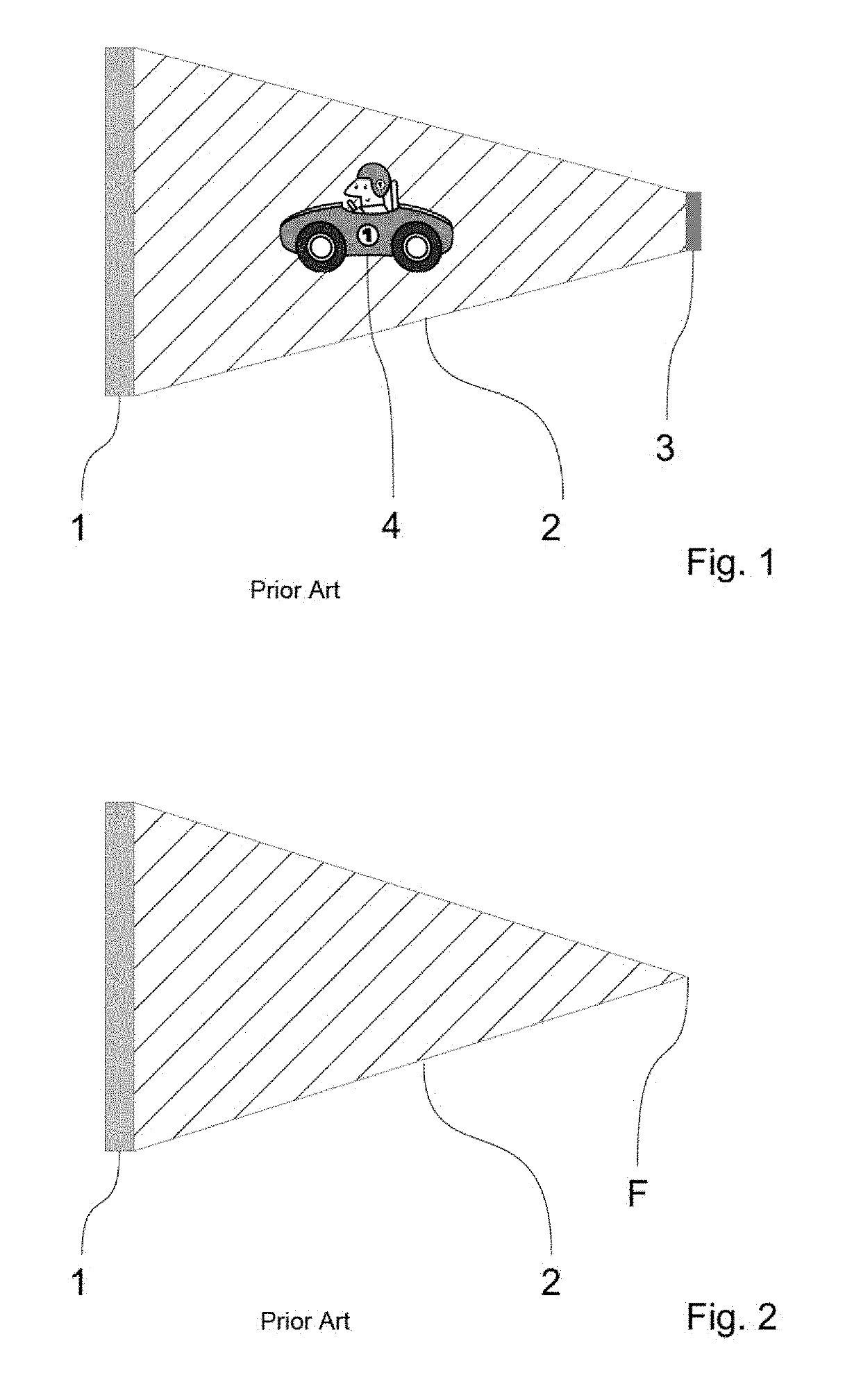 Light modulation device having an optical element for scattering light