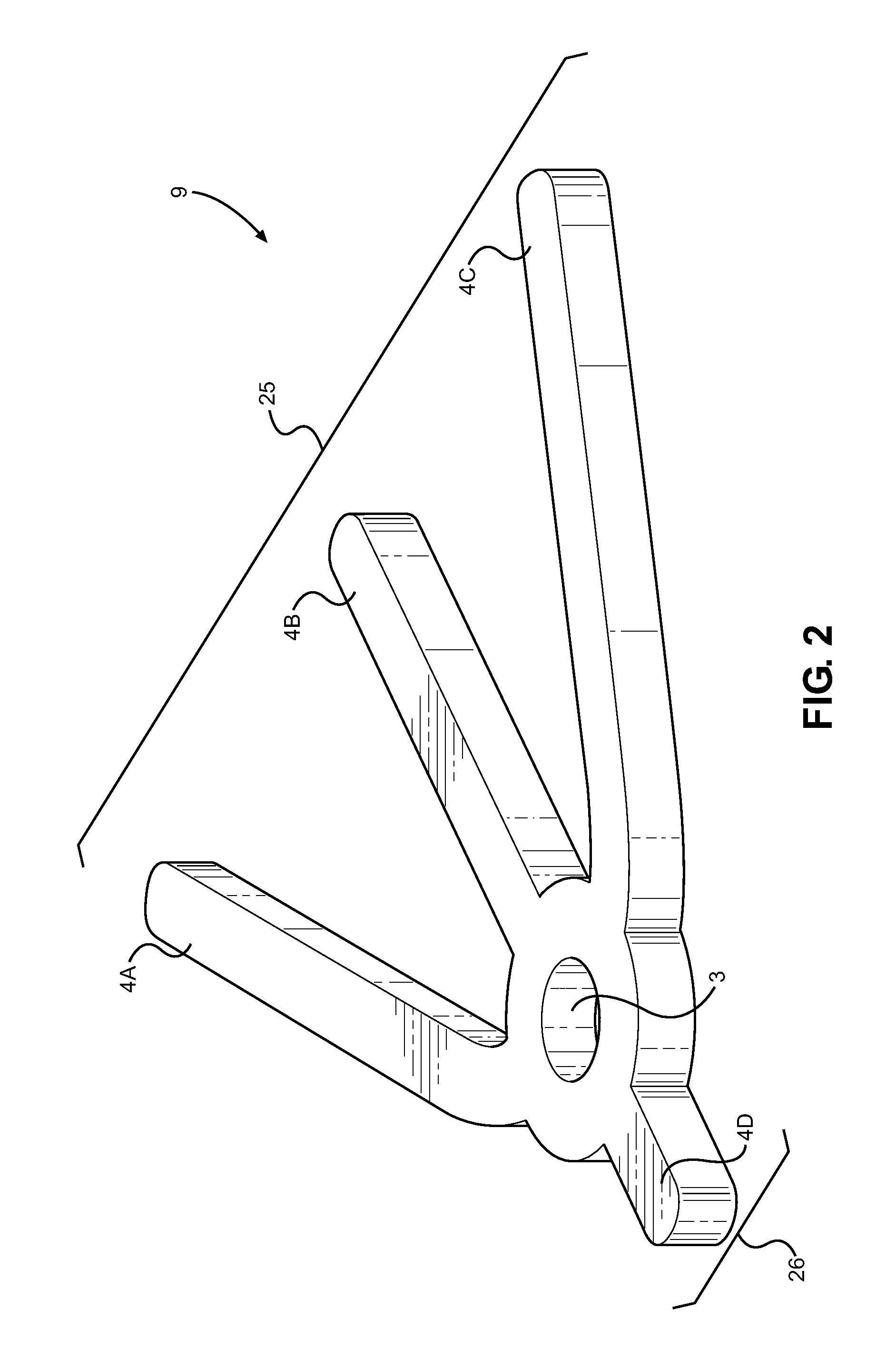 Construction of the novel golf training device