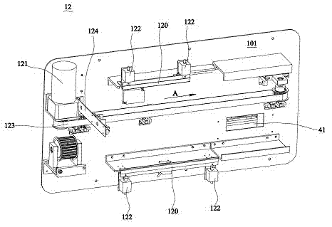 Basket delivering machine