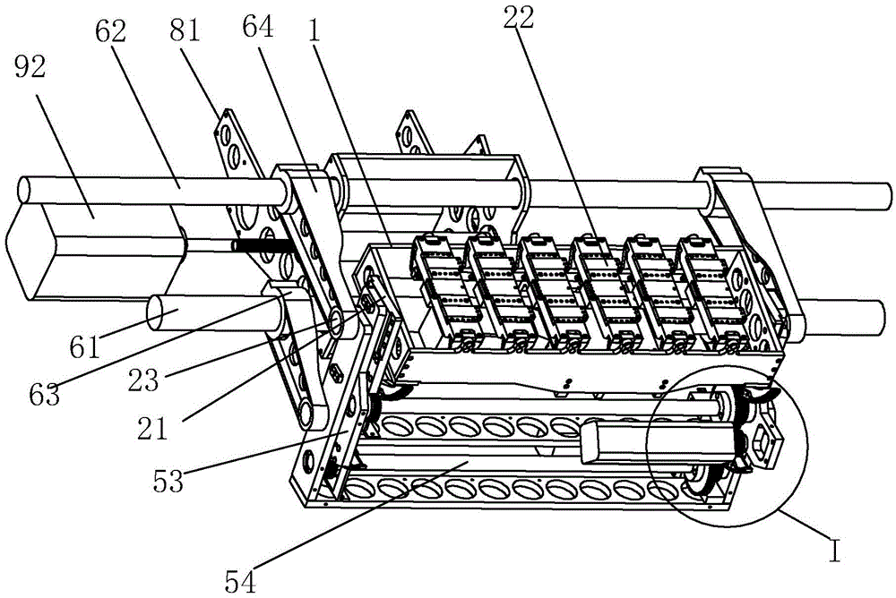 Hair planting machine table