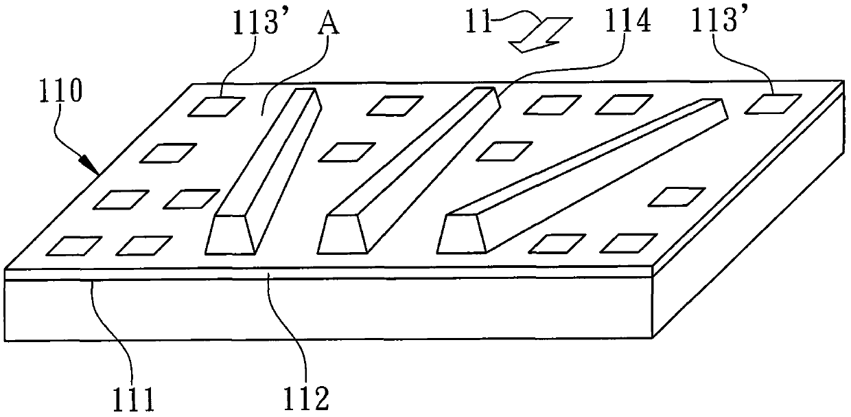 Flip chip molding structure and method of non-array bump