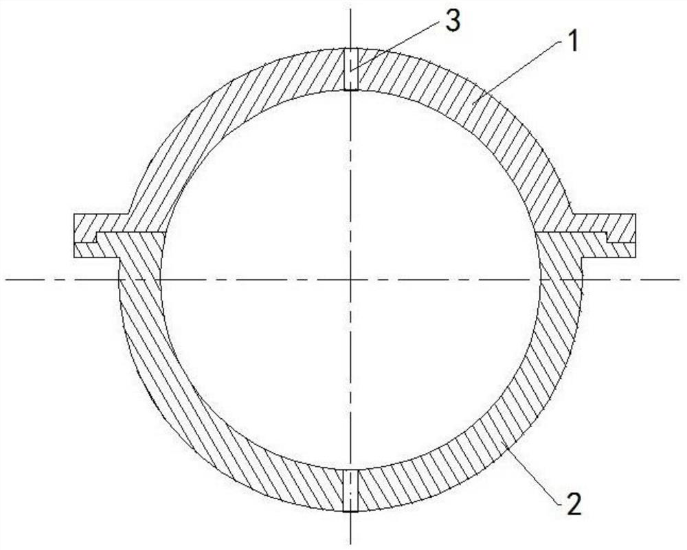 PTFE hollow sphere machining method