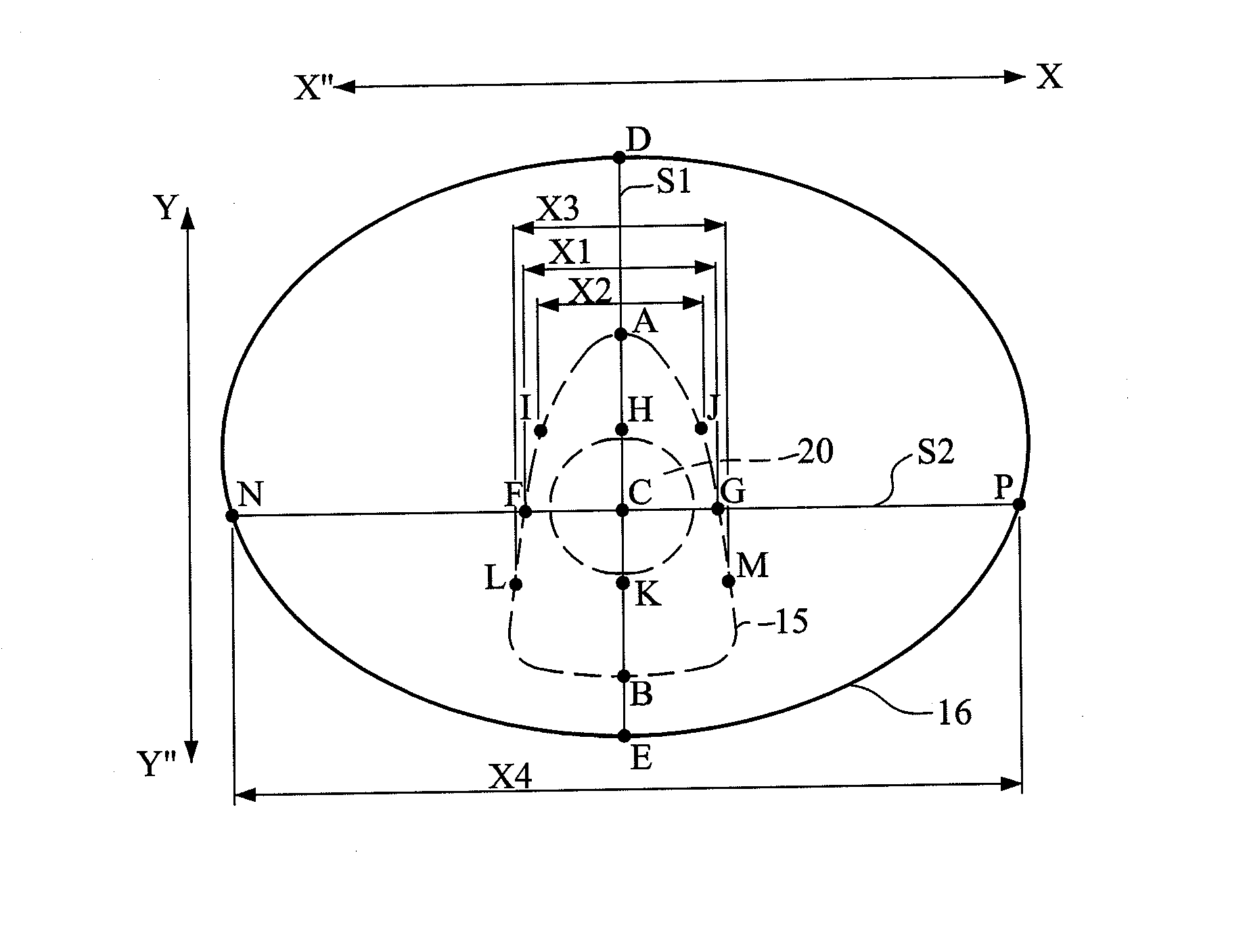 Lens module for LED light sources