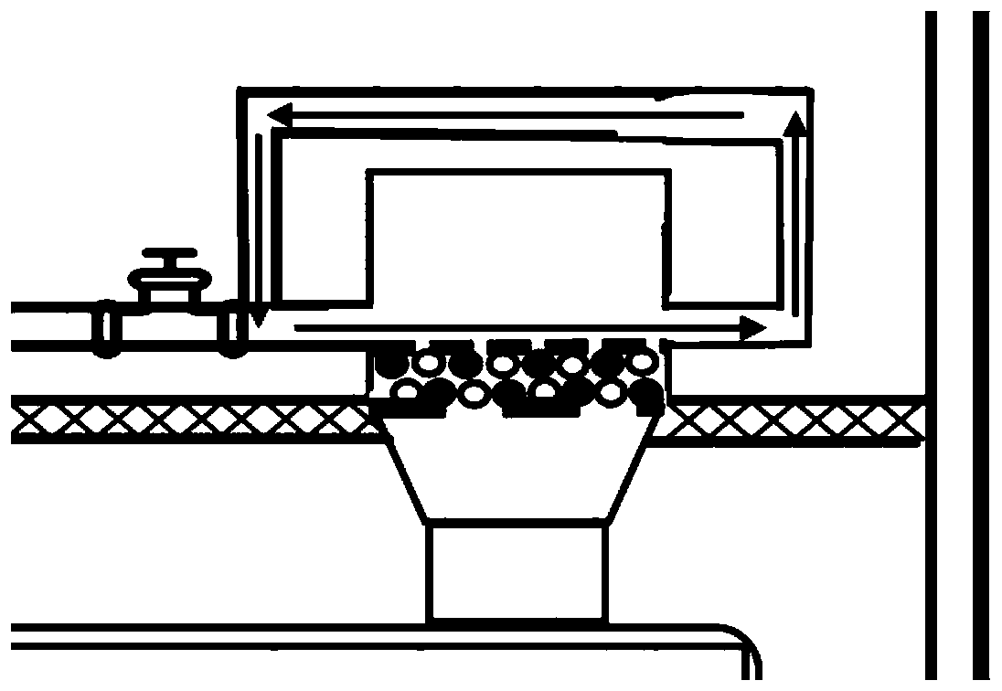 Treatment device and method of desulfurization wastewater