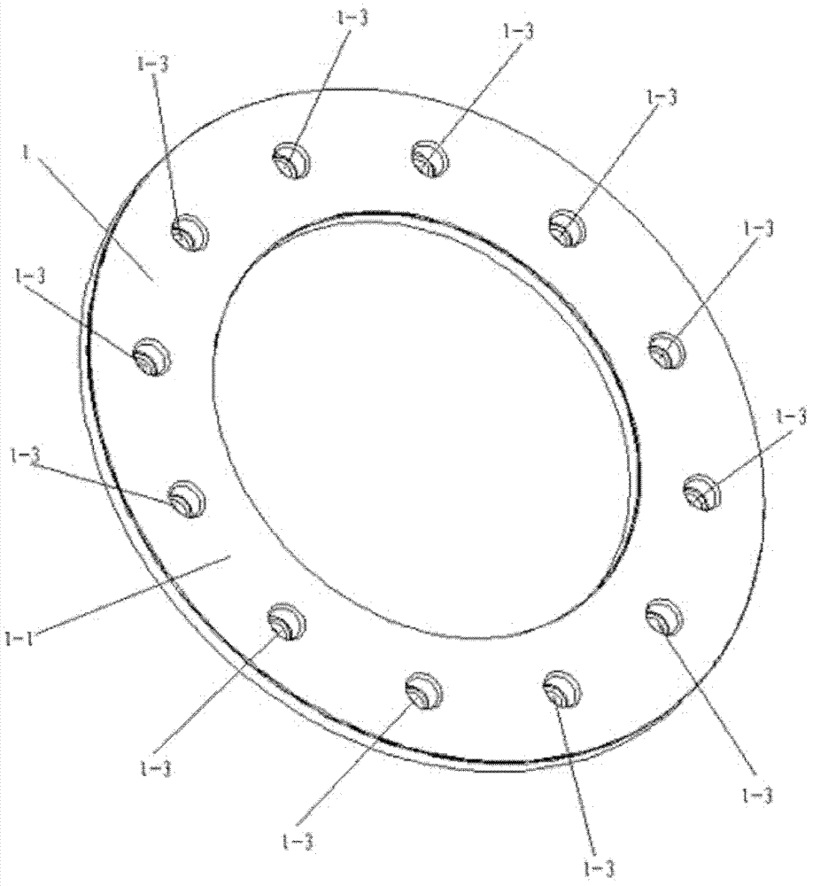 Brake disc of high-speed train