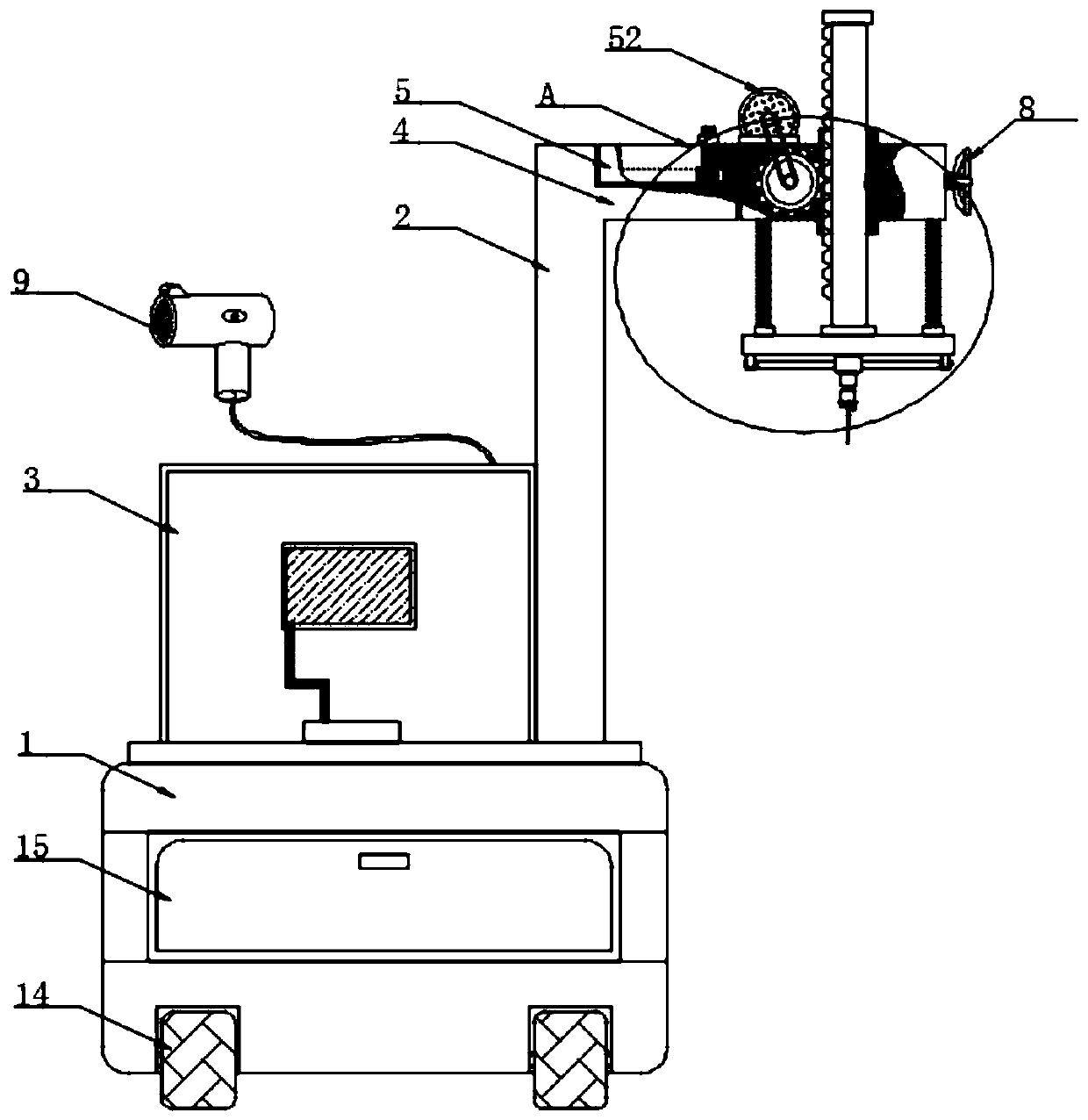 Intelligent skin precise perforation device