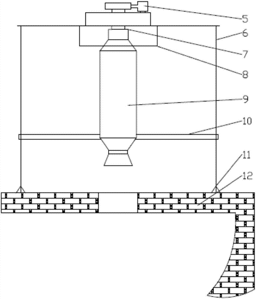 Small thrust measuring device