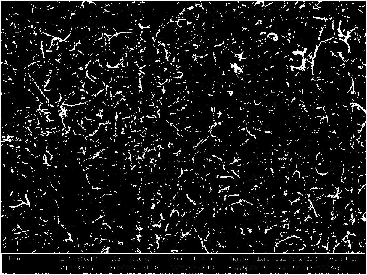 Method for preparing carbon nanotube copper-based laminated composite material