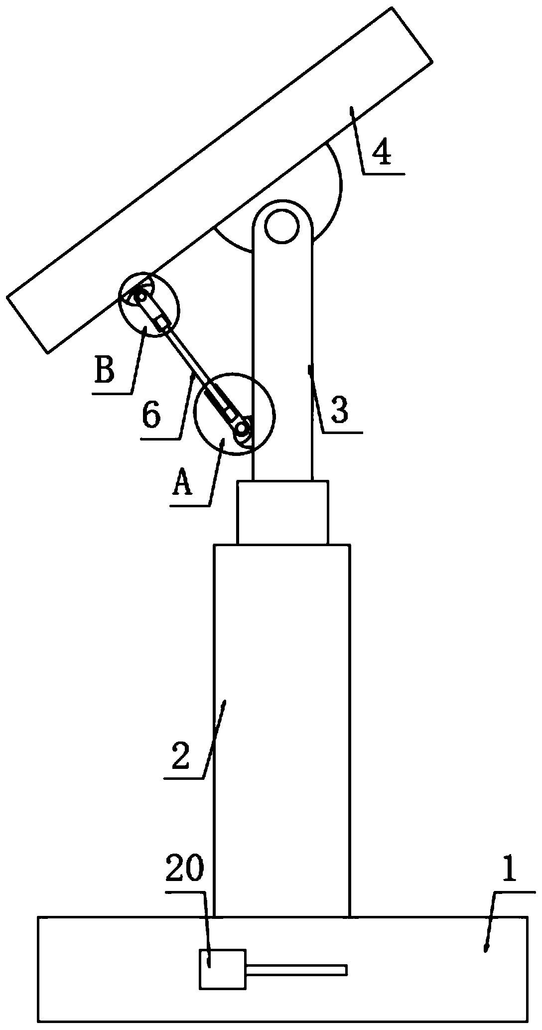 Easel for art teaching