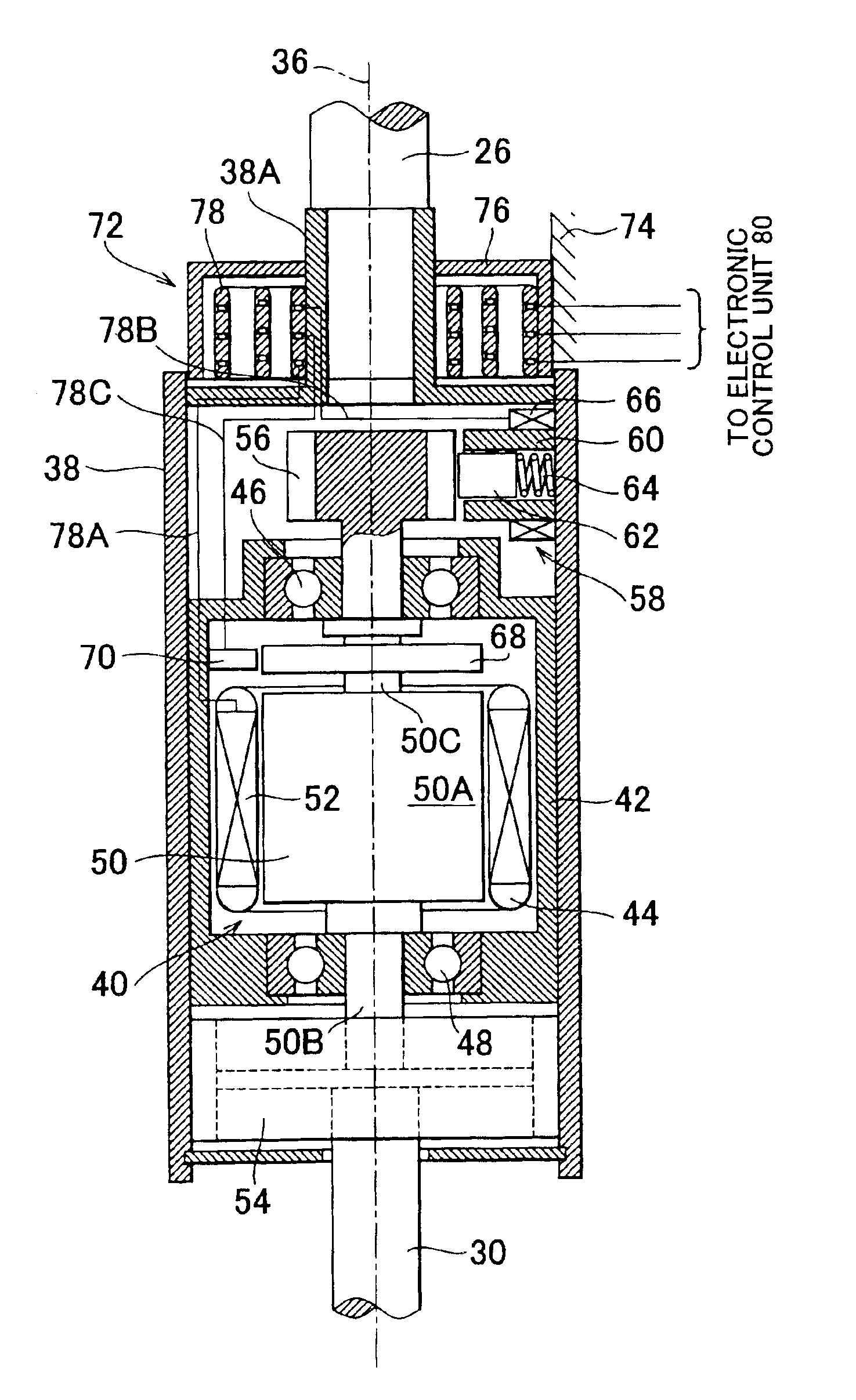 Vehicular steering control device and vehicular steering control method