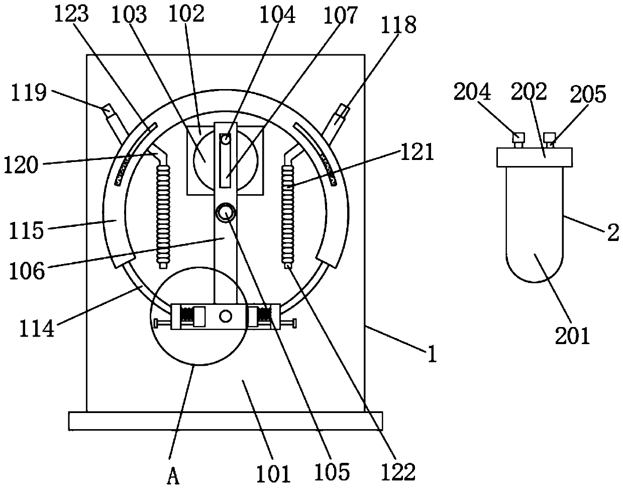 Culture device and culture method of slow-release aerobic strain