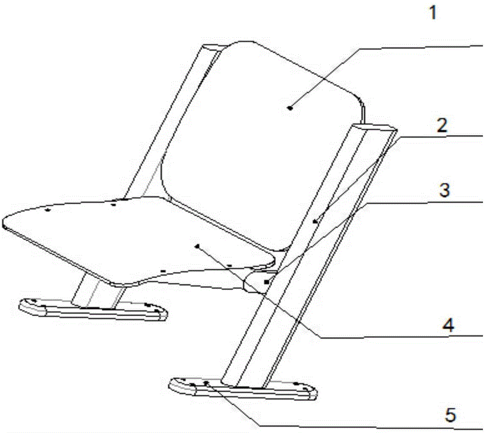 System for controlling electric lamp by seat