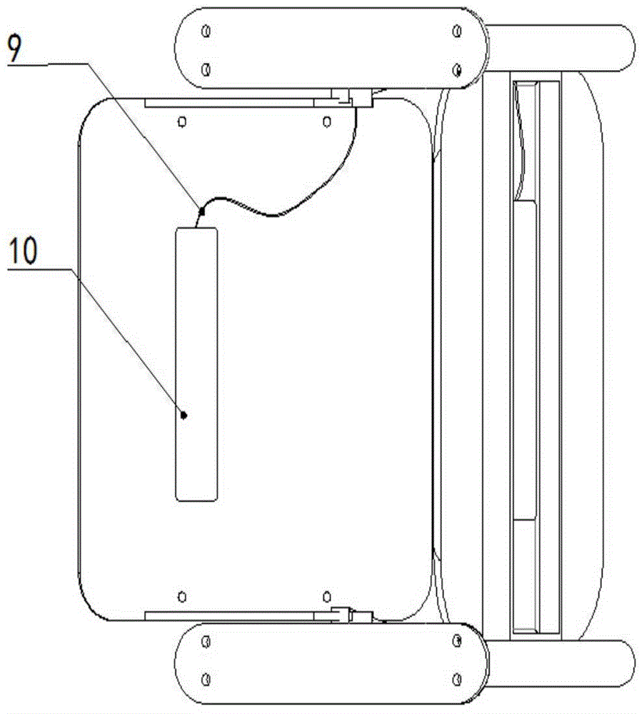 System for controlling electric lamp by seat