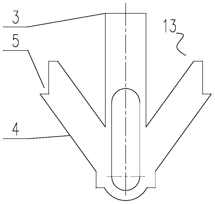 Novel-structure cathode conductive rod rust removal module, device and system