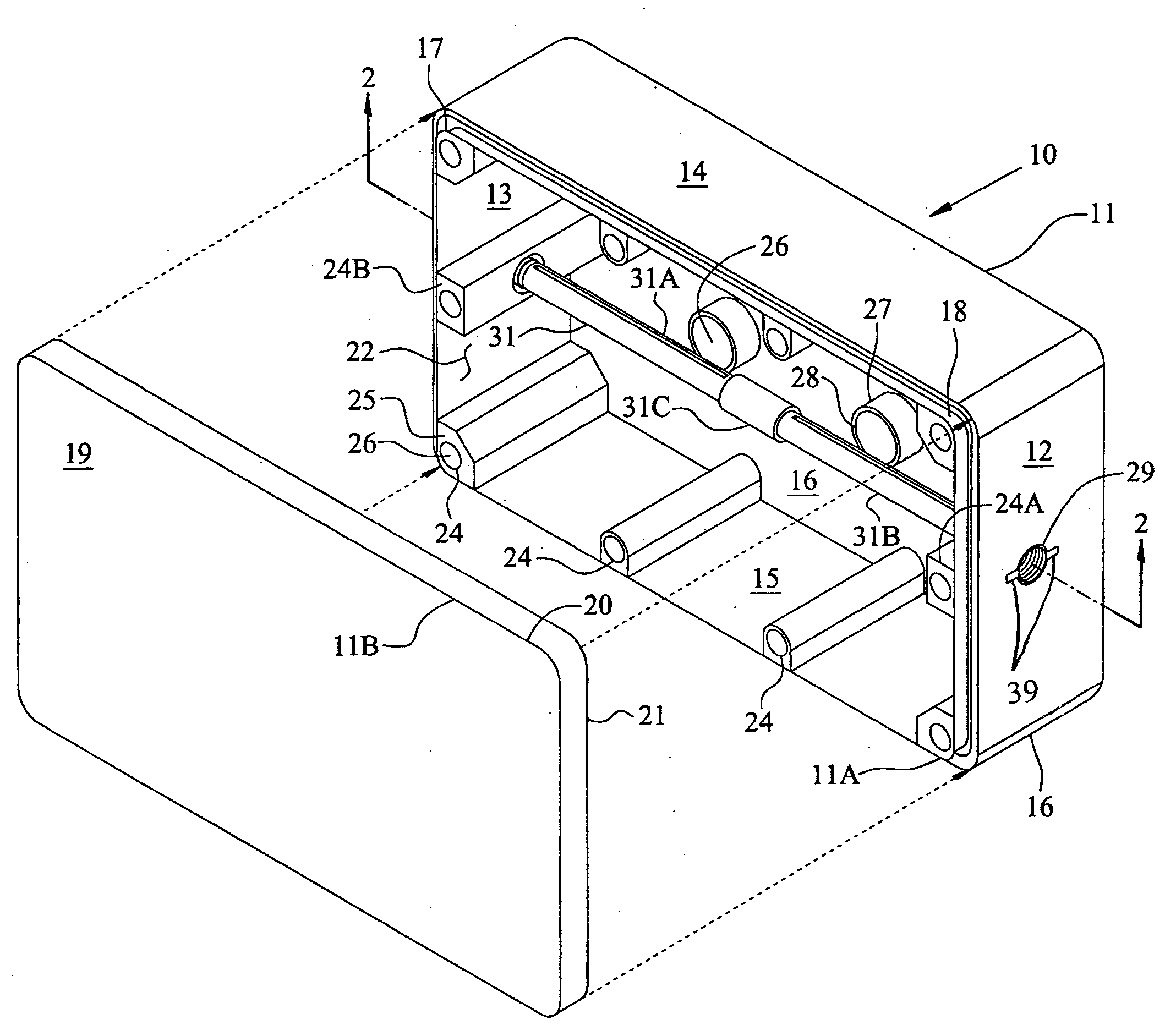 Demolition charge having multi-primed initiation system