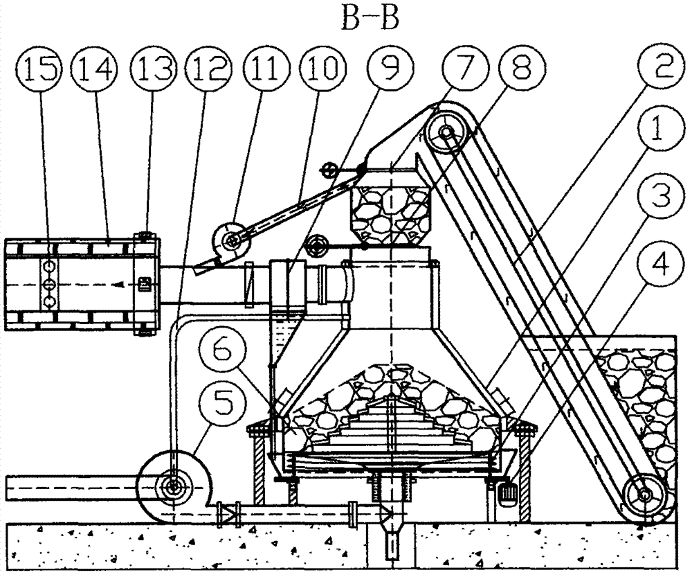 Hydrogen-assisted combustion coal gasification boiler