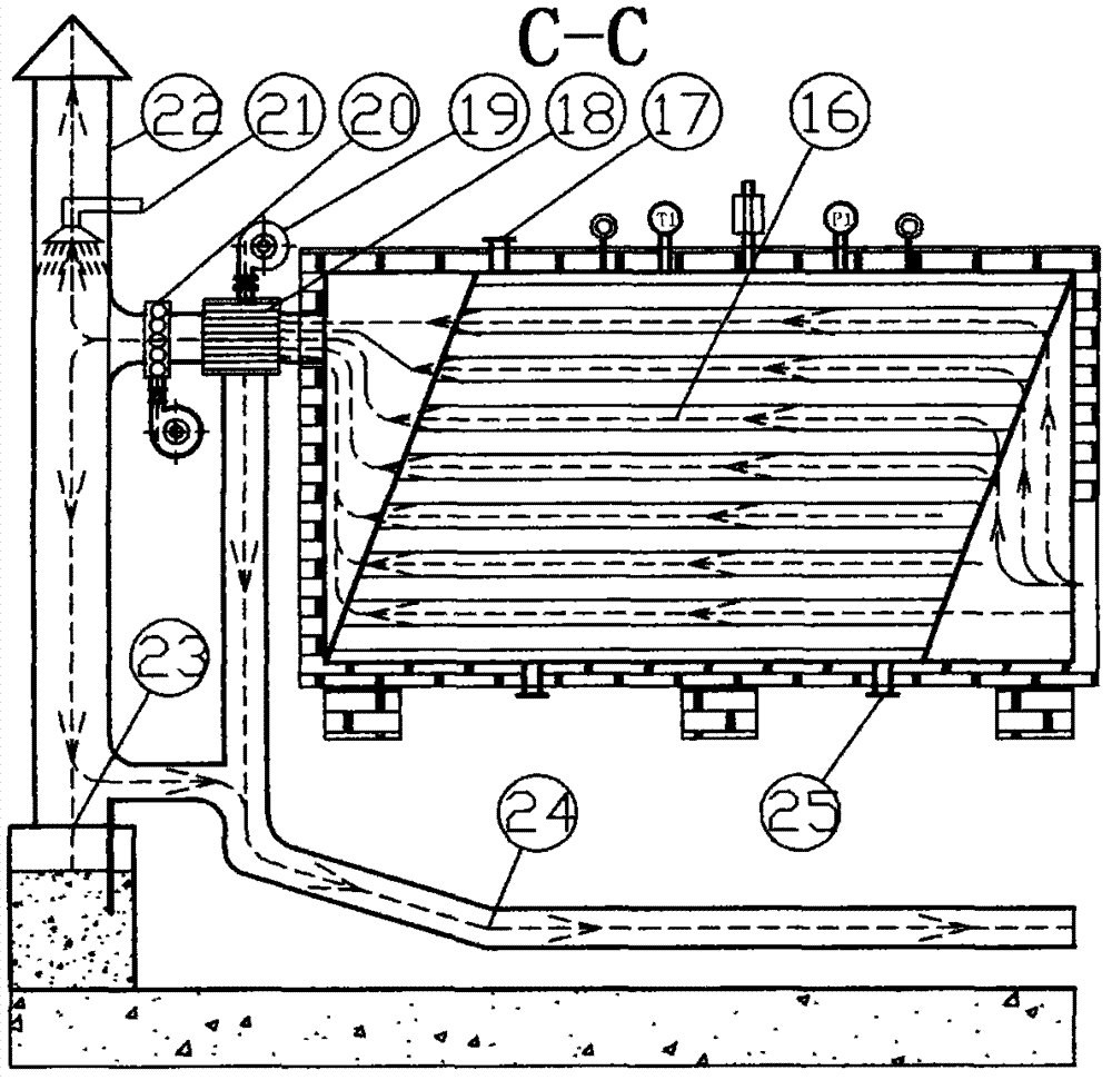 Hydrogen-assisted combustion coal gasification boiler