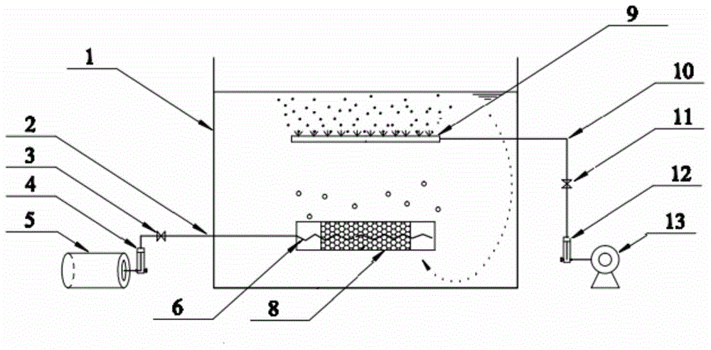 Method for remediating pond water in situ