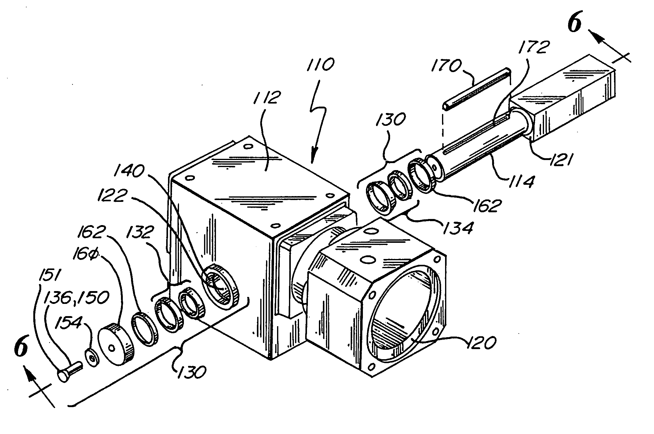 Backlash reducer for gearbox