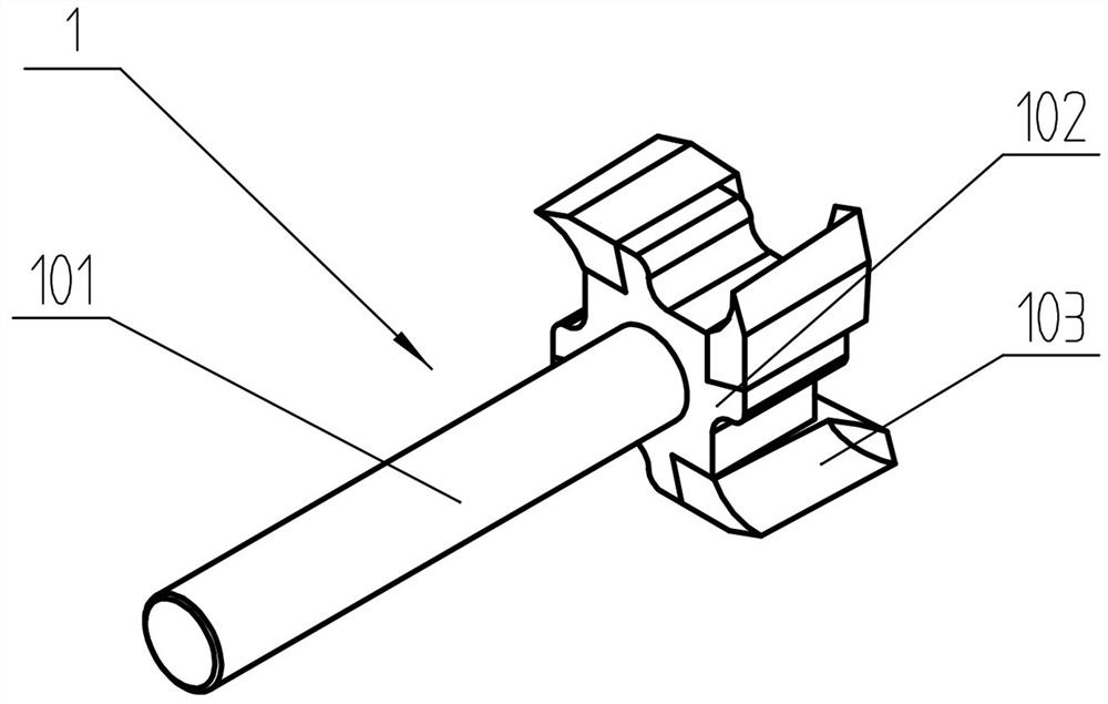 A design method of a special high-speed rubber tapping tool with two-stage insert teeth