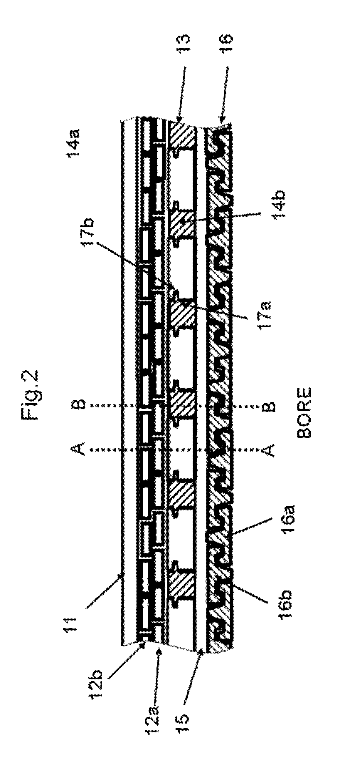 Flexible armored pipe