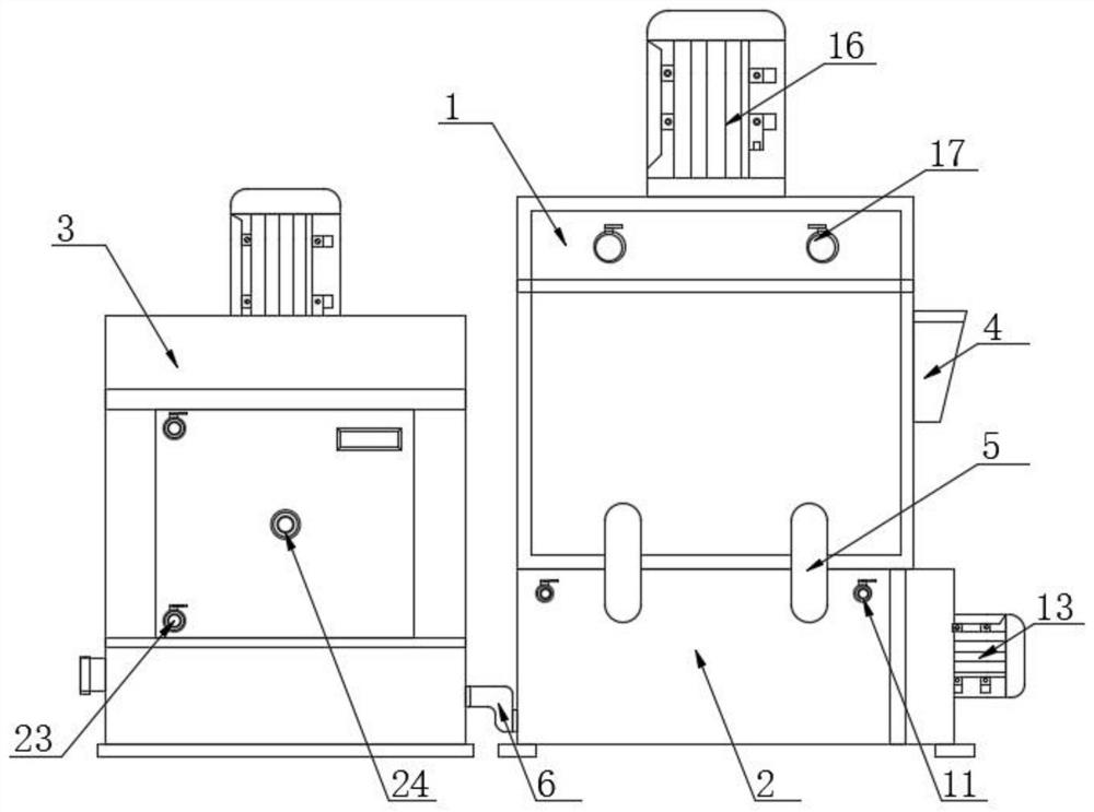 A kind of preparation method and device of iron oxide pigment