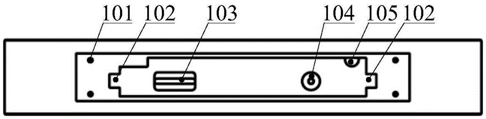 High-positioning-precision photoetching object lens frame with replaceable lens