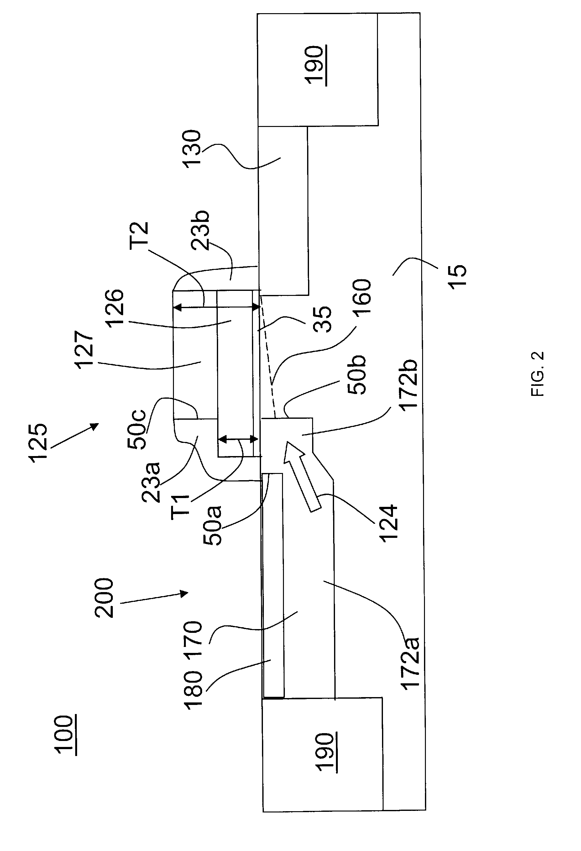 Pixel sensor cell having asymmetric transfer gate and method of forming