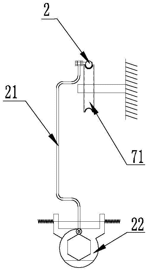 No-catwalk cableway erecting method for main cable strands of suspension bridge