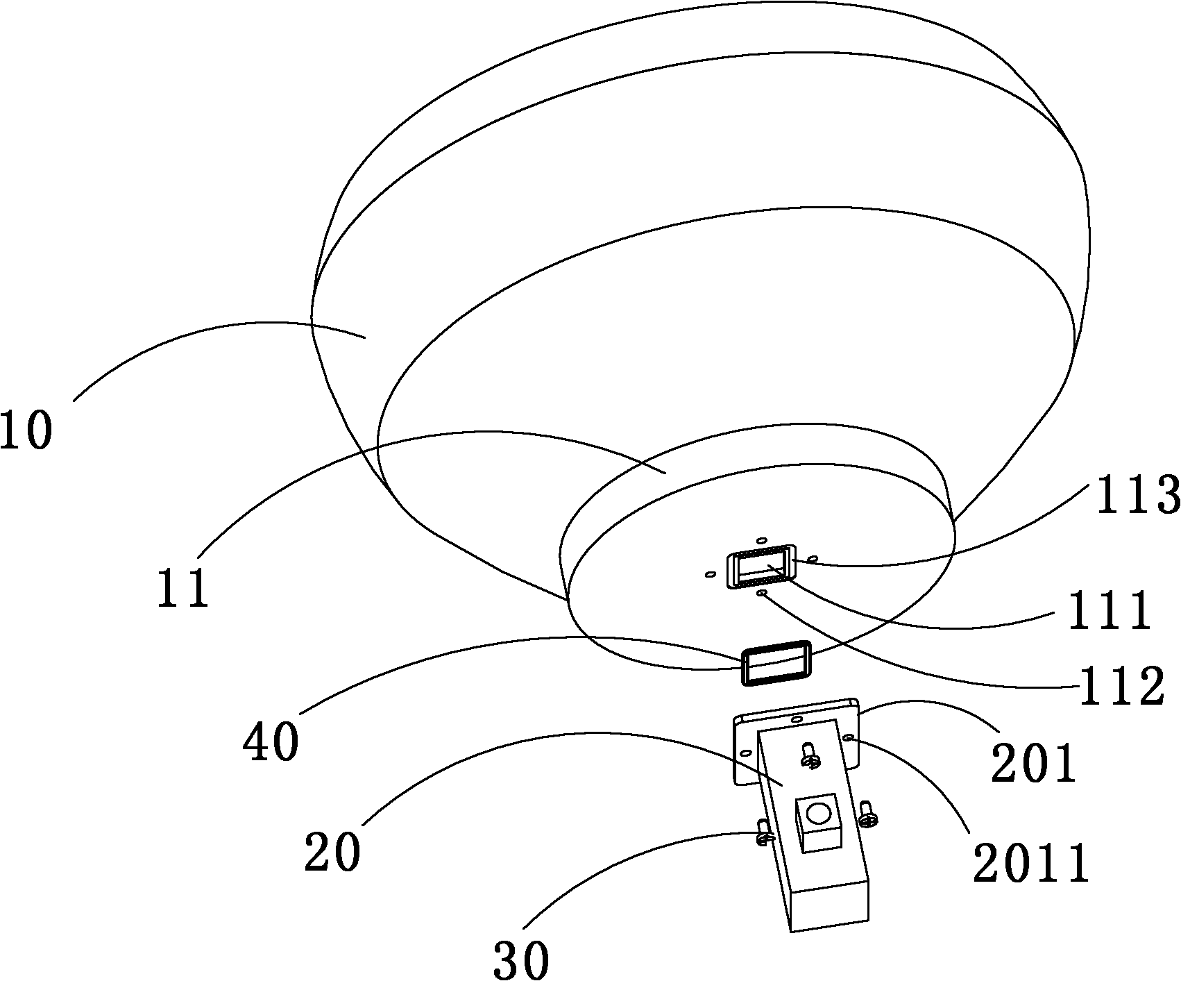 Microwave antenna subsystem