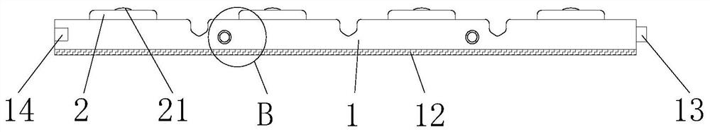 Novel anti-skid super-wear-resistant ceramic tile