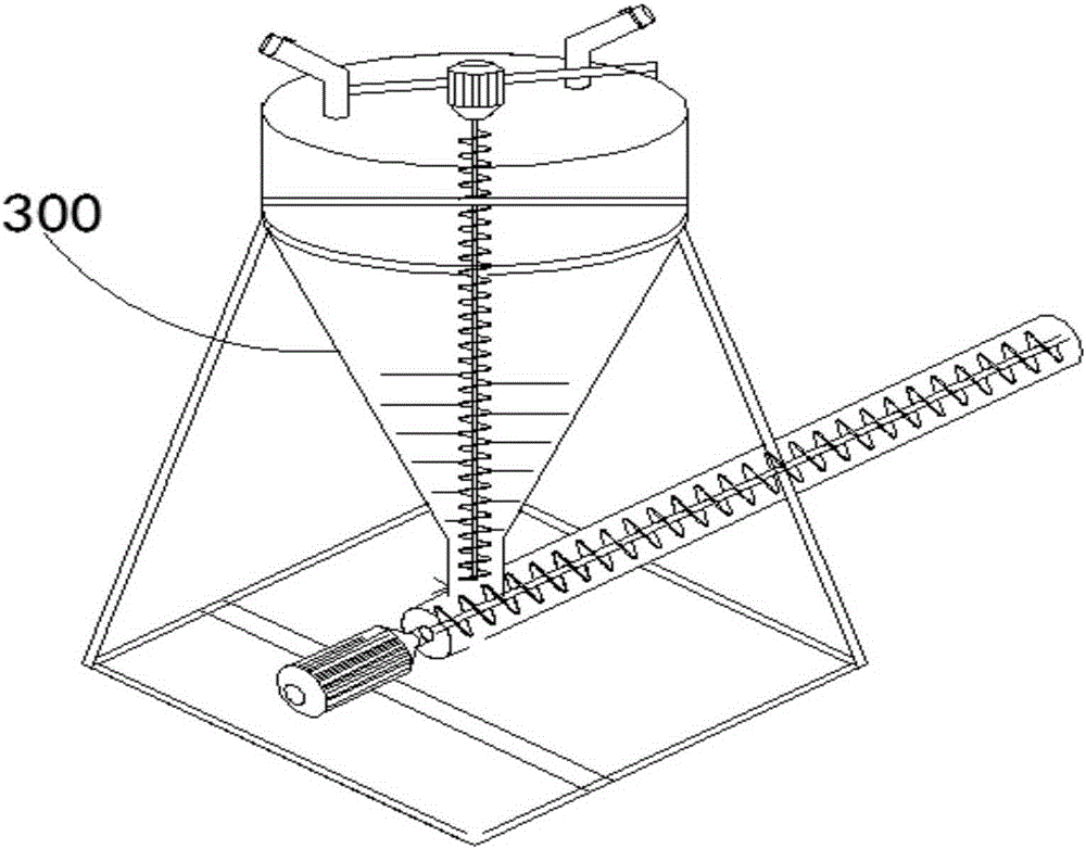 Composite material processing device and process and composite board