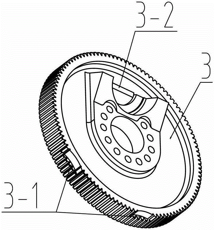 Main driving device for rapier loom