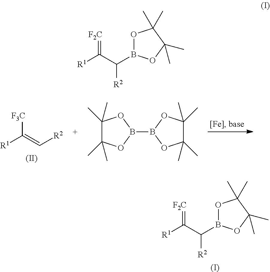 Method for preparing difluoroallylboronate and application thereof