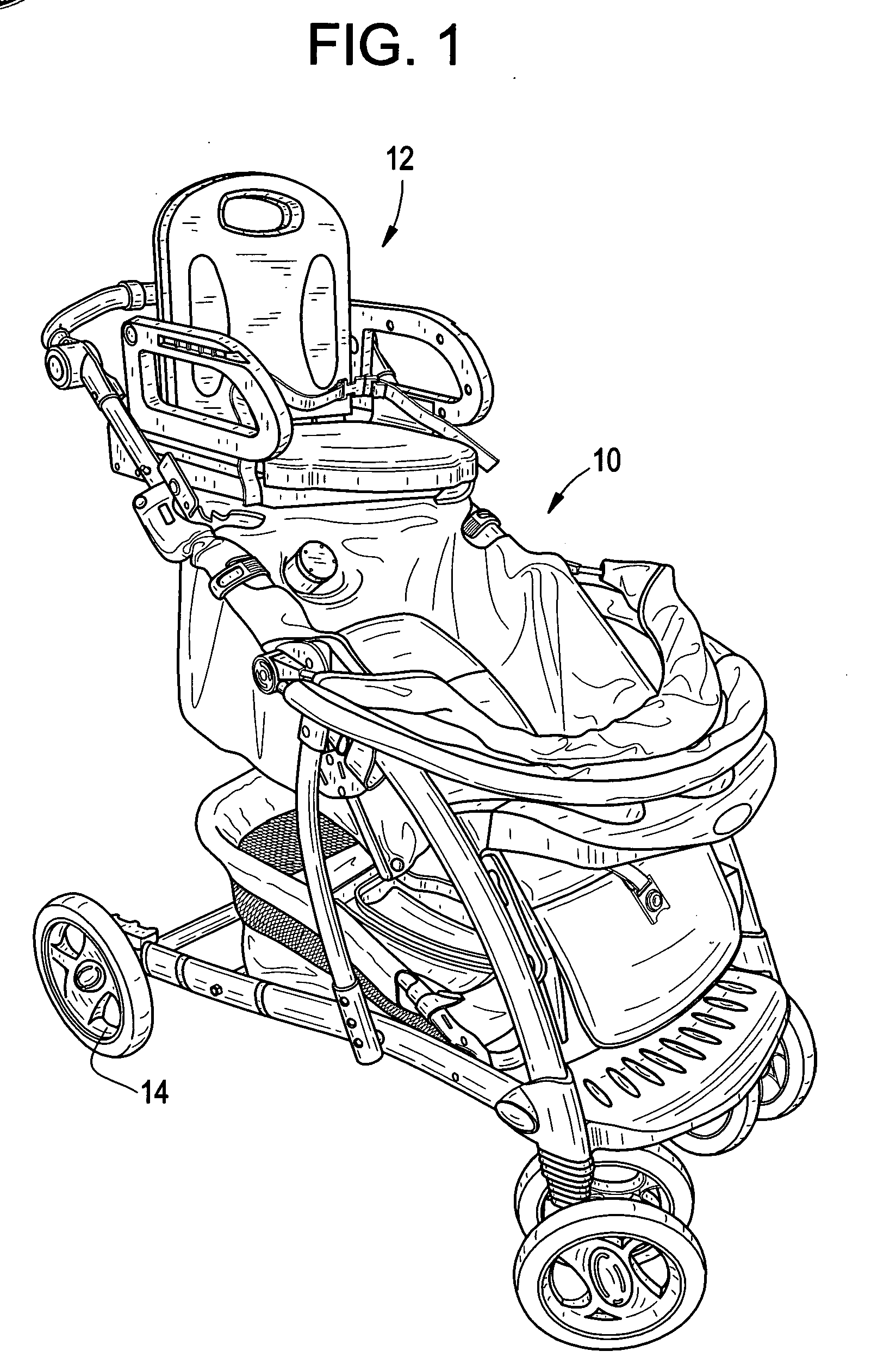 Child stroller construction