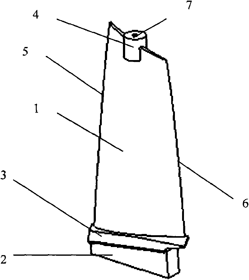 Method for electrochemically machining titanium alloy large-scale blades