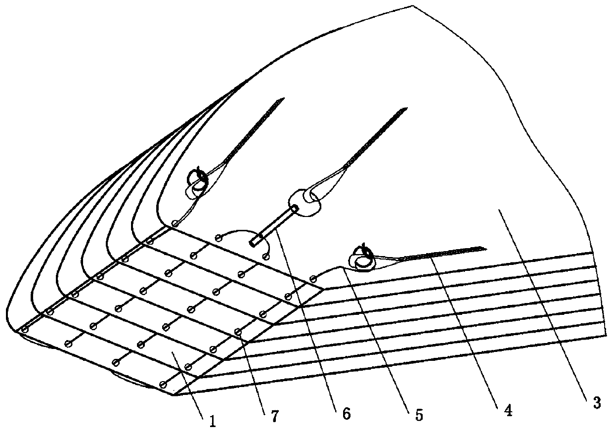 Method for reducing parachute opening impact of ram air parachute