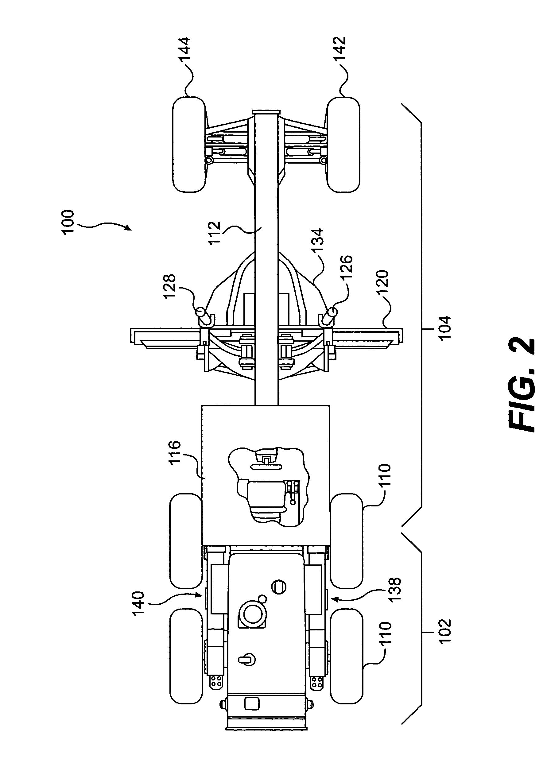 Front-wheel drive steering compensation method and system