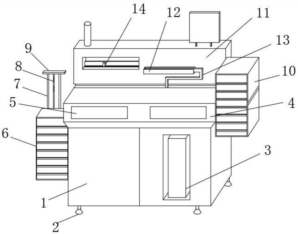 A digital tube automatic detection equipment with double manipulator detection