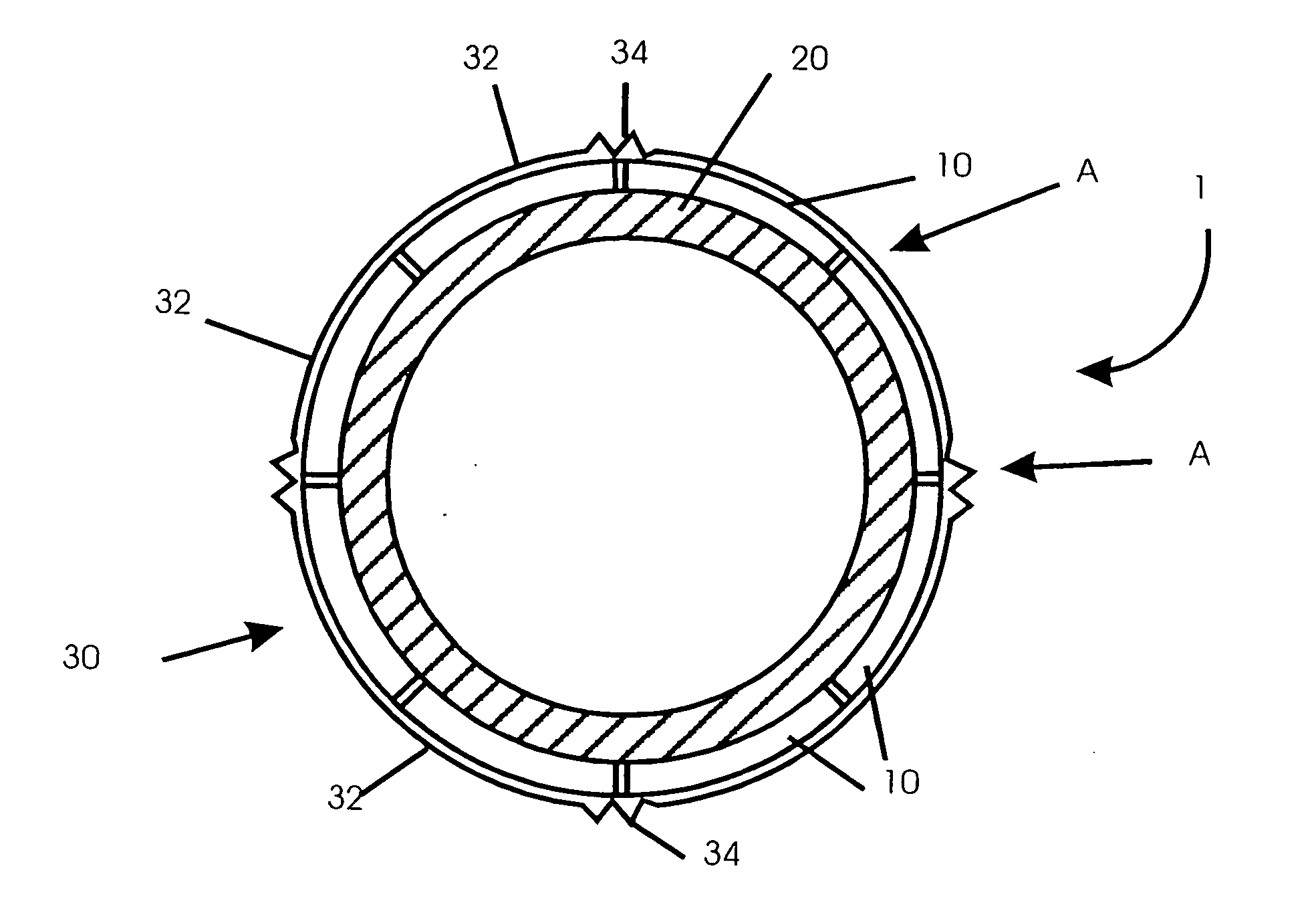 Ring sealing arrangement for an indirectly heated rotary kiln