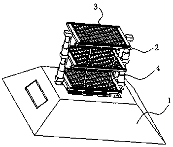 A distributed solar power generation roof based on IoT control