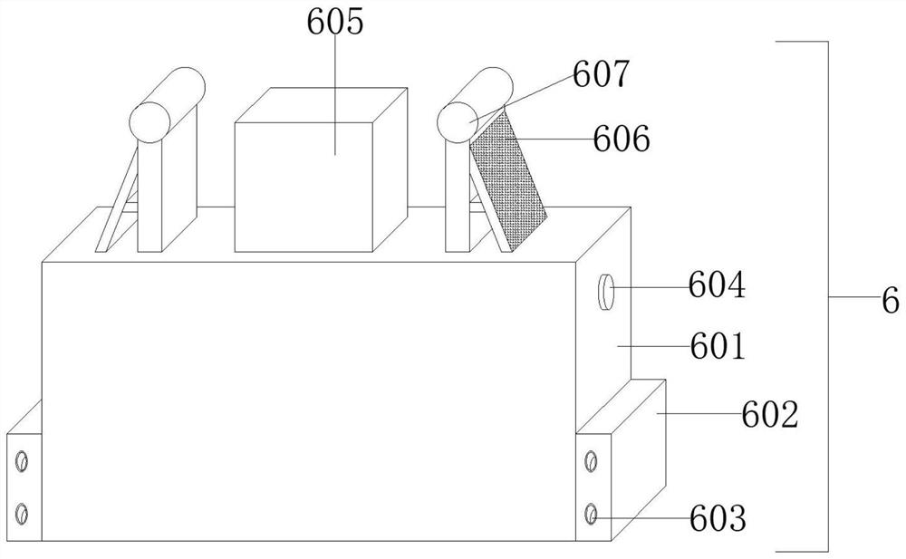 Warning mechanism for 220 kilovolt transformer substation engineering construction and using method of warning mechanism