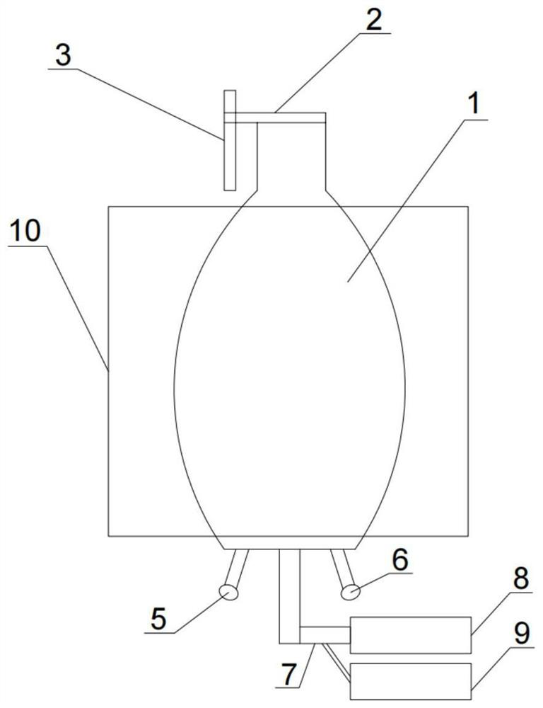 Lightweight early-strength magnesium-based cement concrete mixing equipment and application thereof