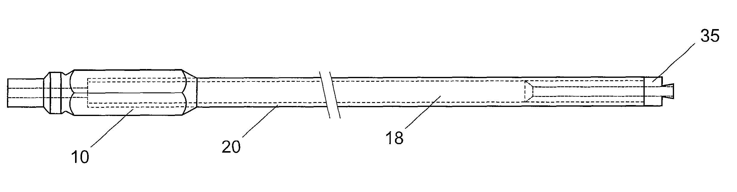 Drive shaft for a surgical reamer