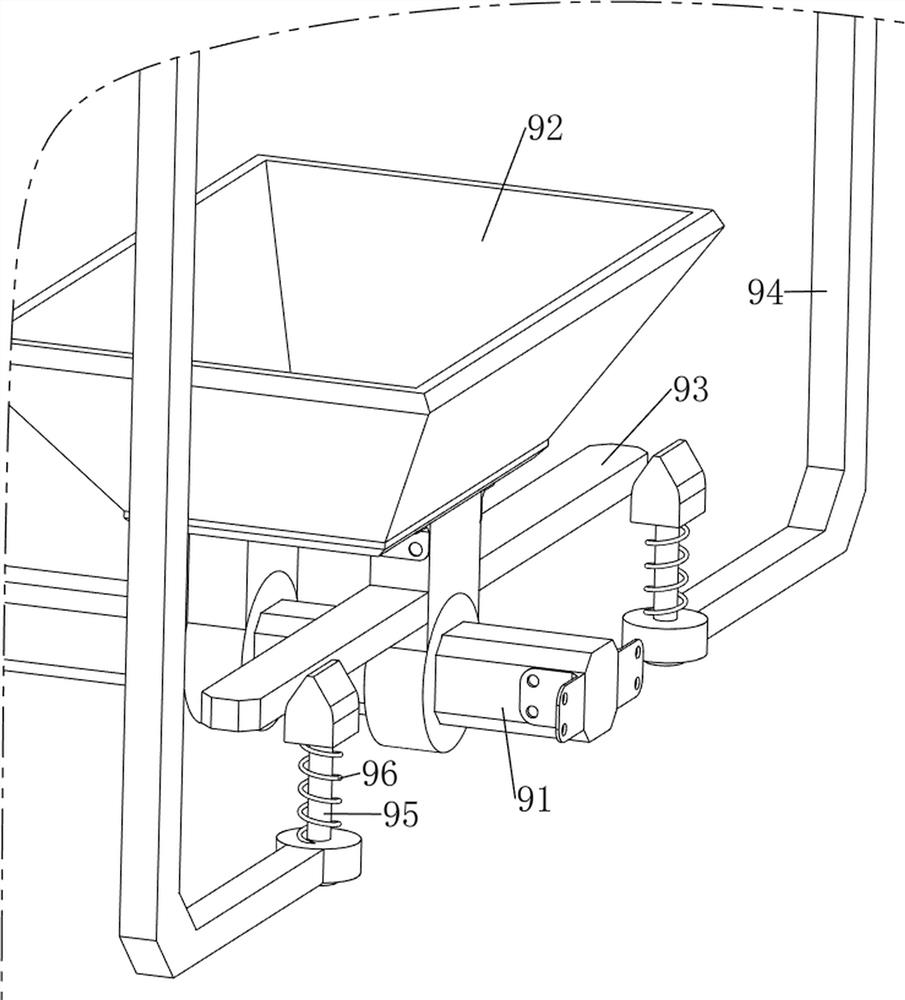 Steel pipe derusting and paint spraying device for building