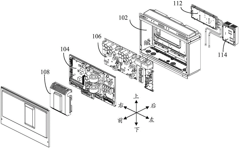 Electric control cabinet assembly and air conditioner system