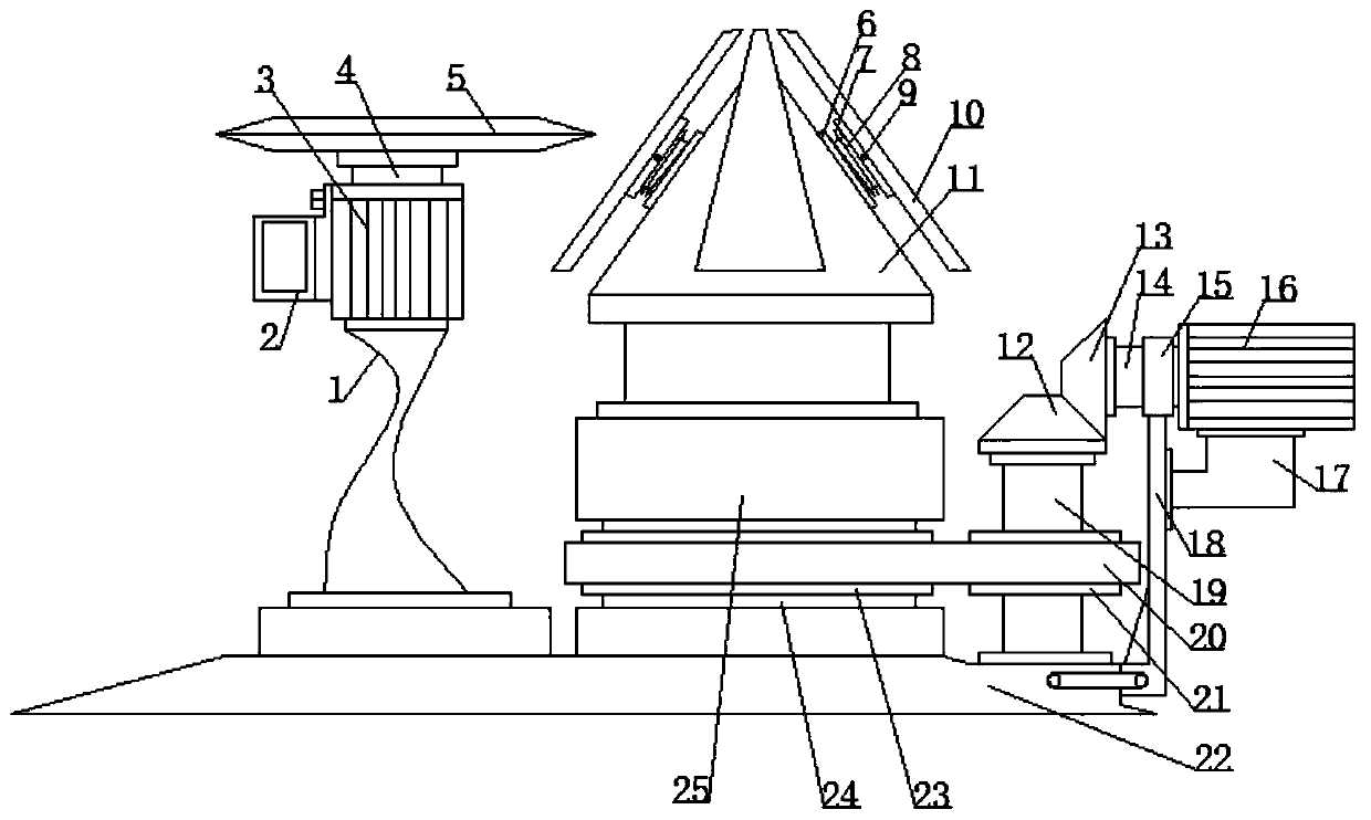 Steel pipe cutting device