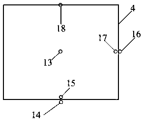 Shield magnetic saturation performance test device and method in low-frequency pulsed high magnetic field environment